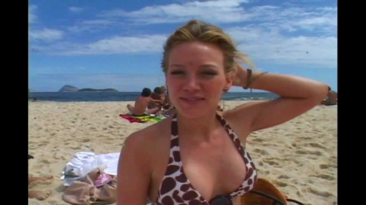 Hilary Duff on Beach in Rio: American Babe Babe Porn
