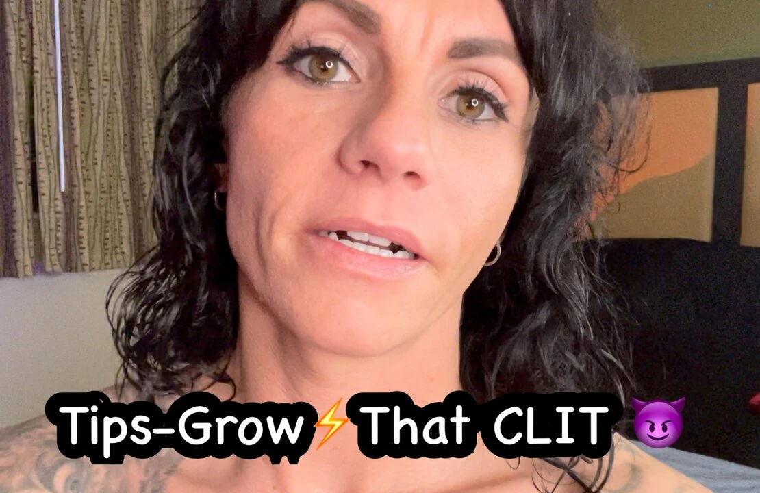 How I Masturbate to Grow My Big Clit: American Squirting Porn by Onlyfans