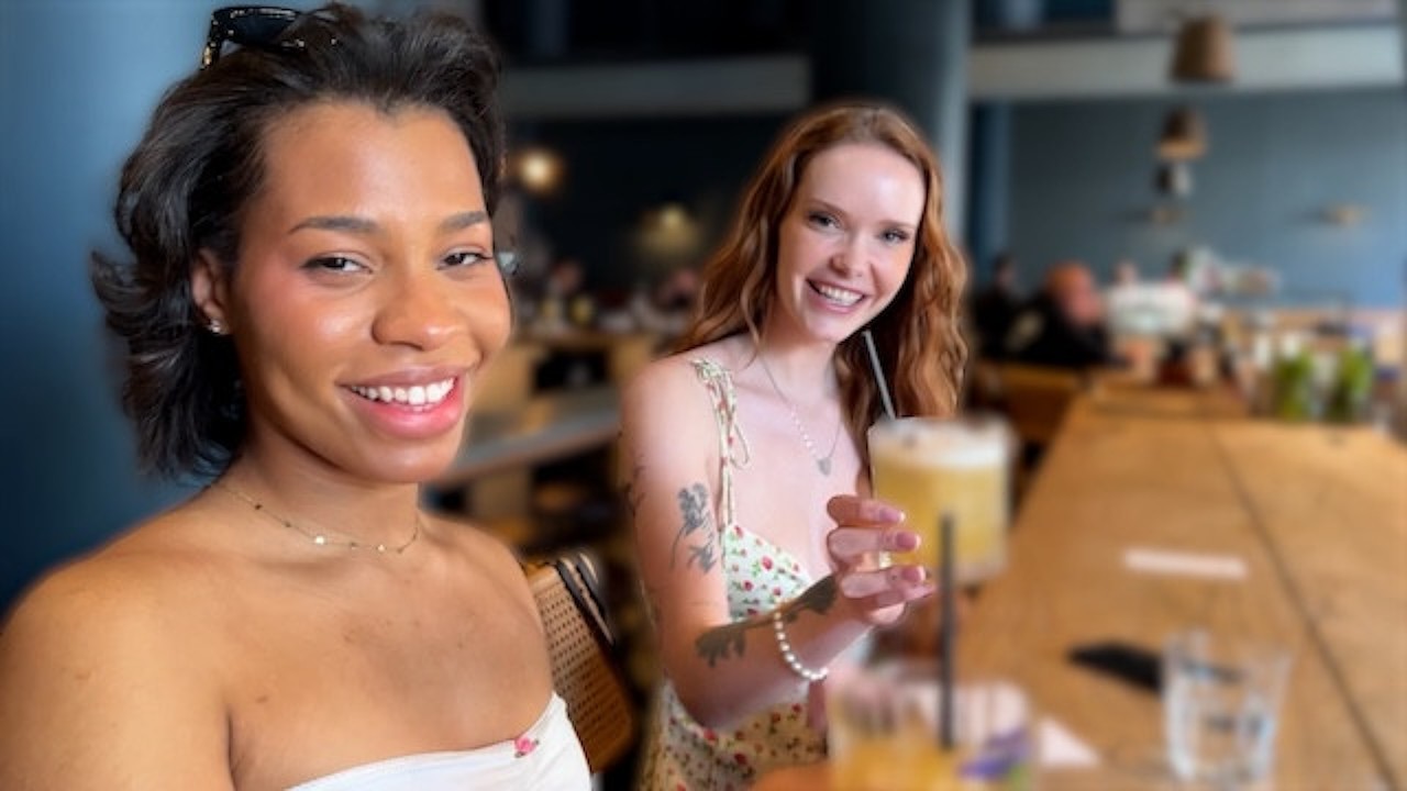 Picking Up Two Babes At The Bar For Midday Threesome -FFM- Chloe Foxxe Ami Bue HungInLA