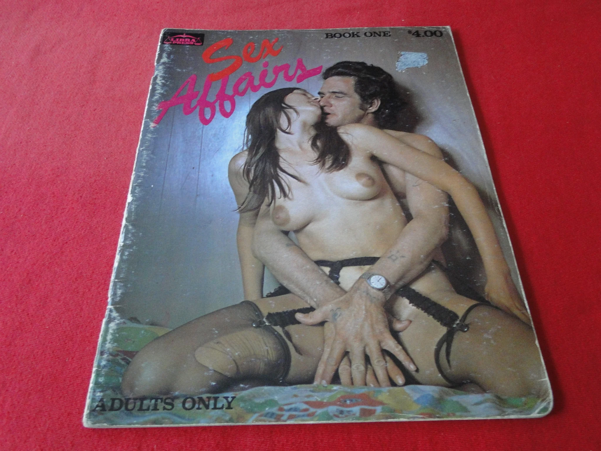Vintage Nude Erotic Sexy Adult Magazine Sex Affairs Book One A BIT ROU