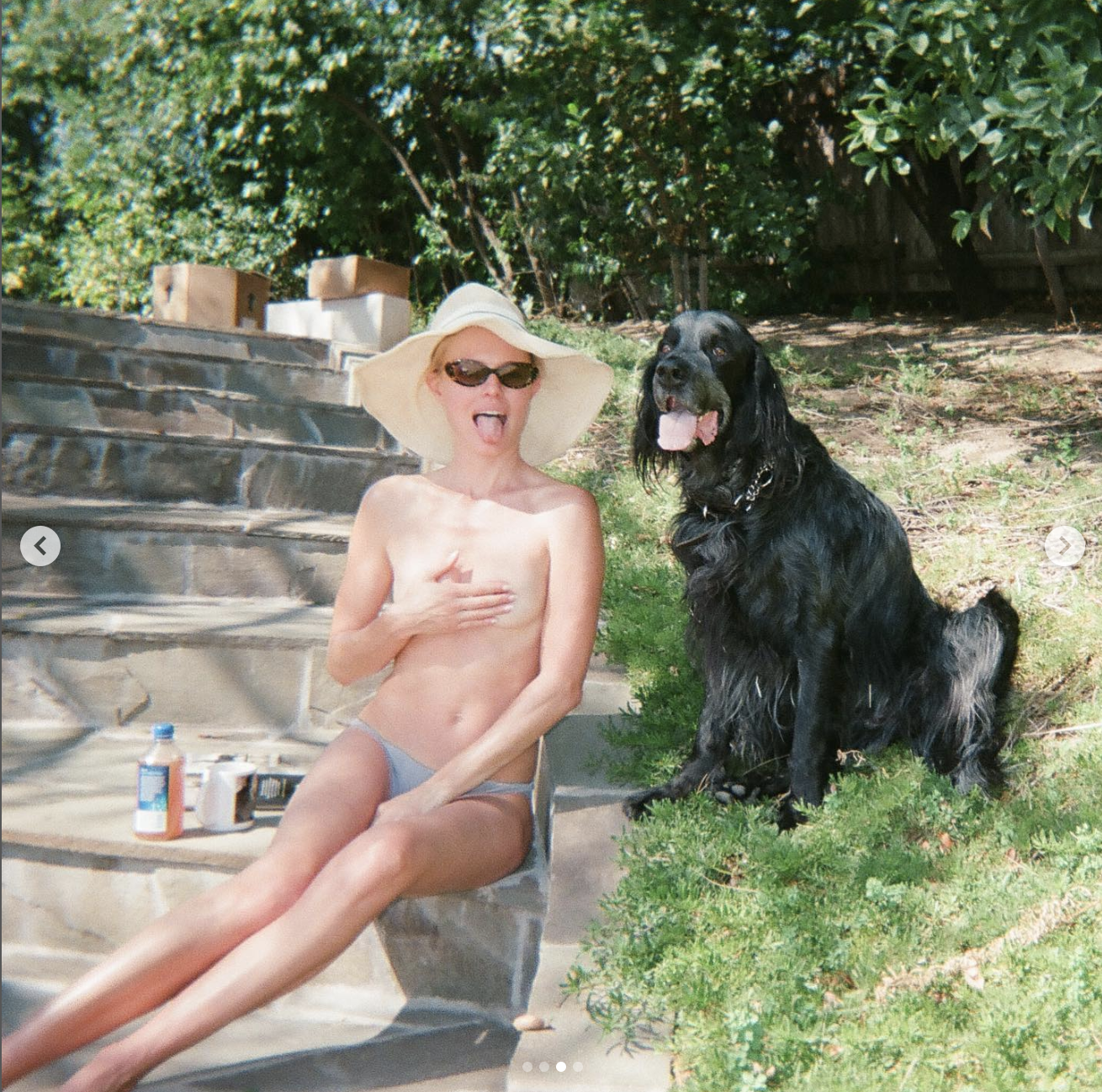 Kate Bosworth Flaunts Abs Legs In Topless IG Photos With Her Pets