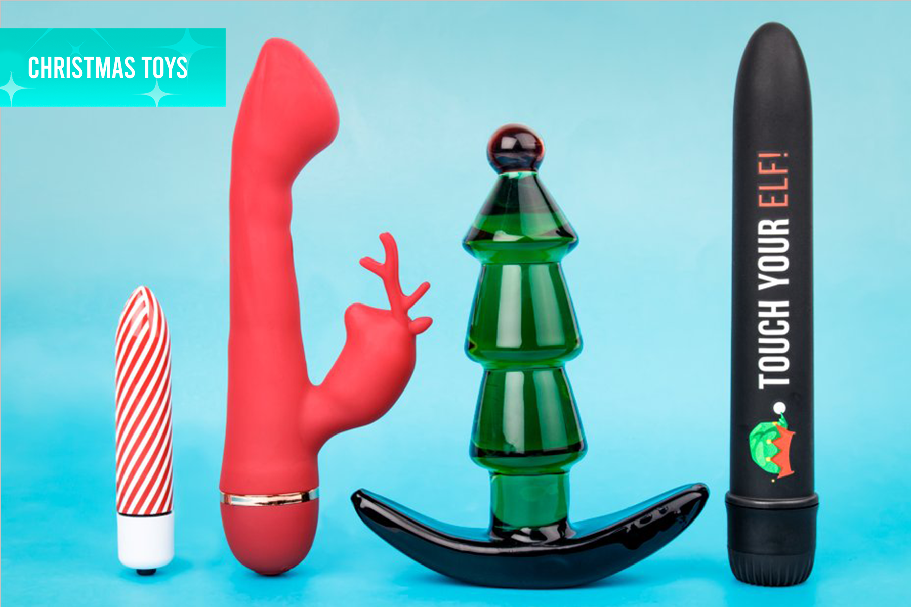 Christmas-Themed Sex Toys Guide: Candy Cane Dildos More
