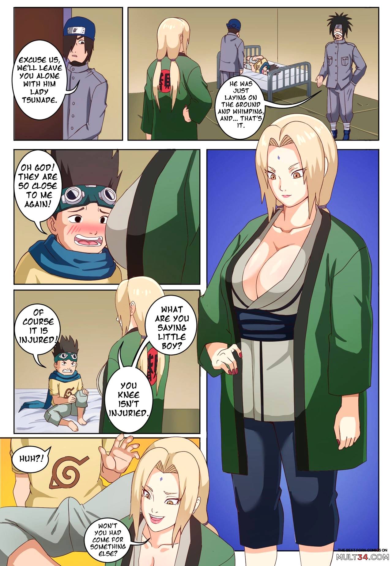 Tsunade Konohamaru porn comic