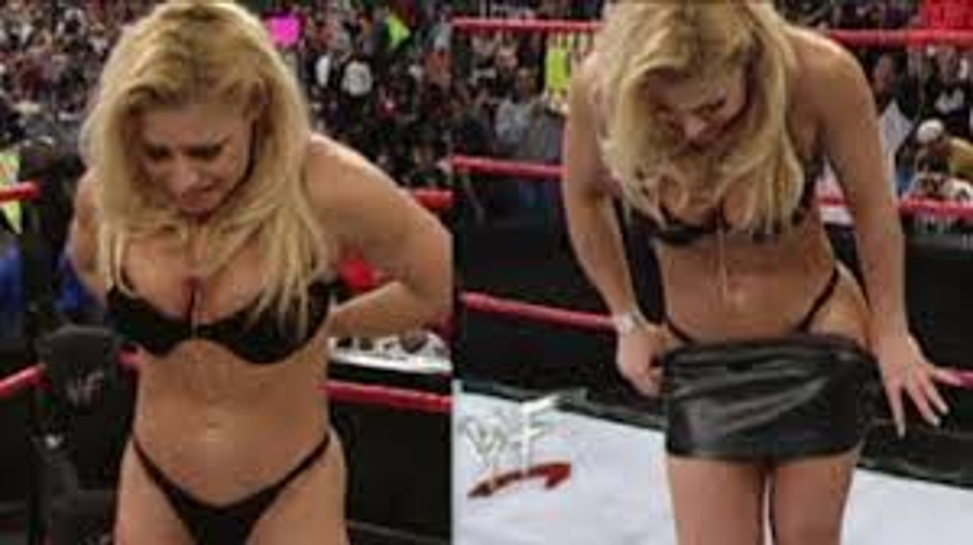 Trish Stratus Forced To Strip By Vince McMahon Naked