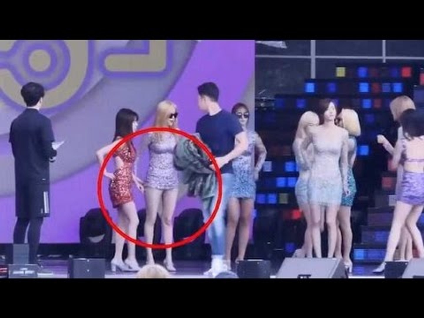 TOP SEXY KPOP ACCIDENTS FAILS 1