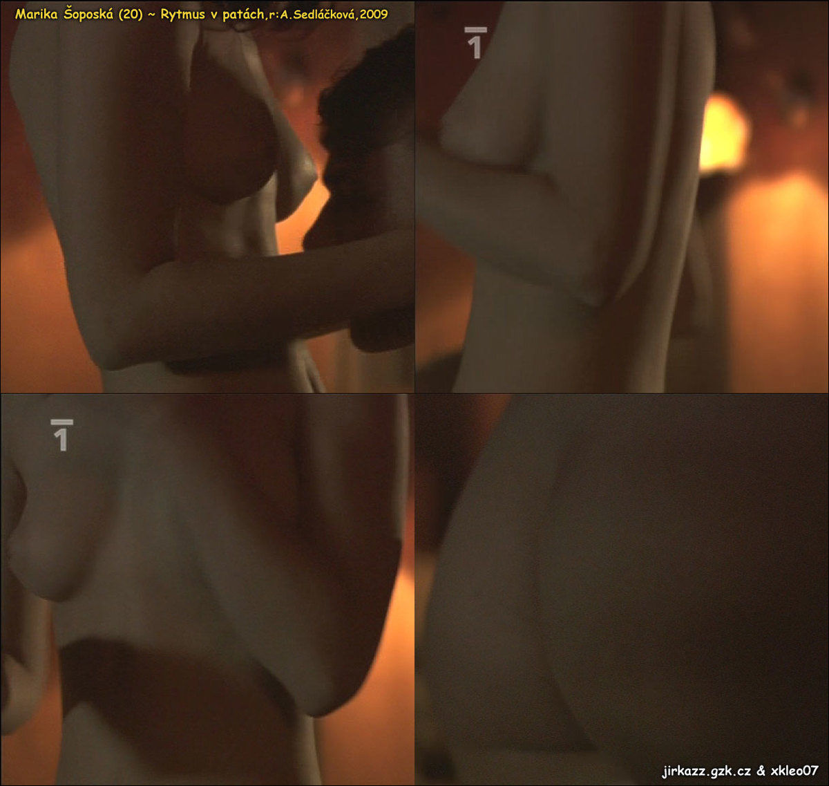 Naked Marika Soposka in Rytmus v patch ANCENSORED