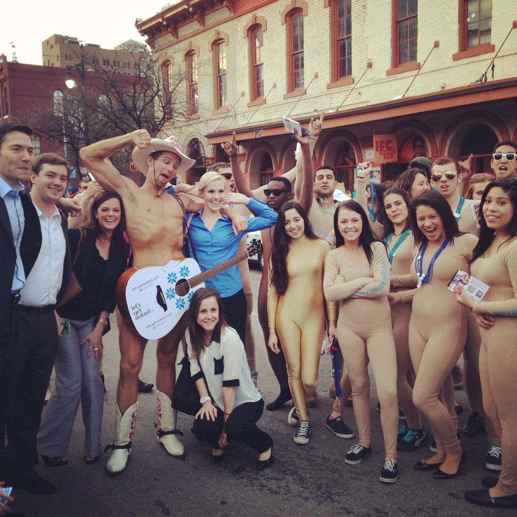 Naked Parade at SXSW