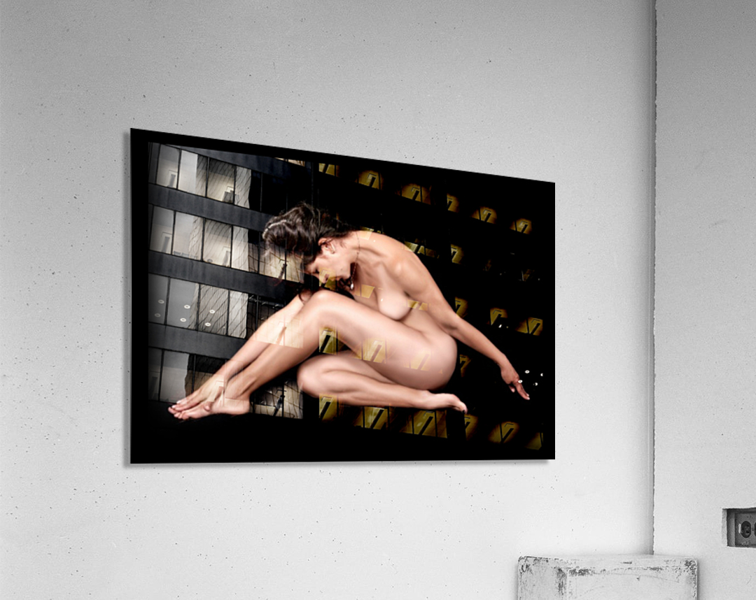 Nude Women In Her Pose Modern Erotic Portrait by Smithson Wall Art