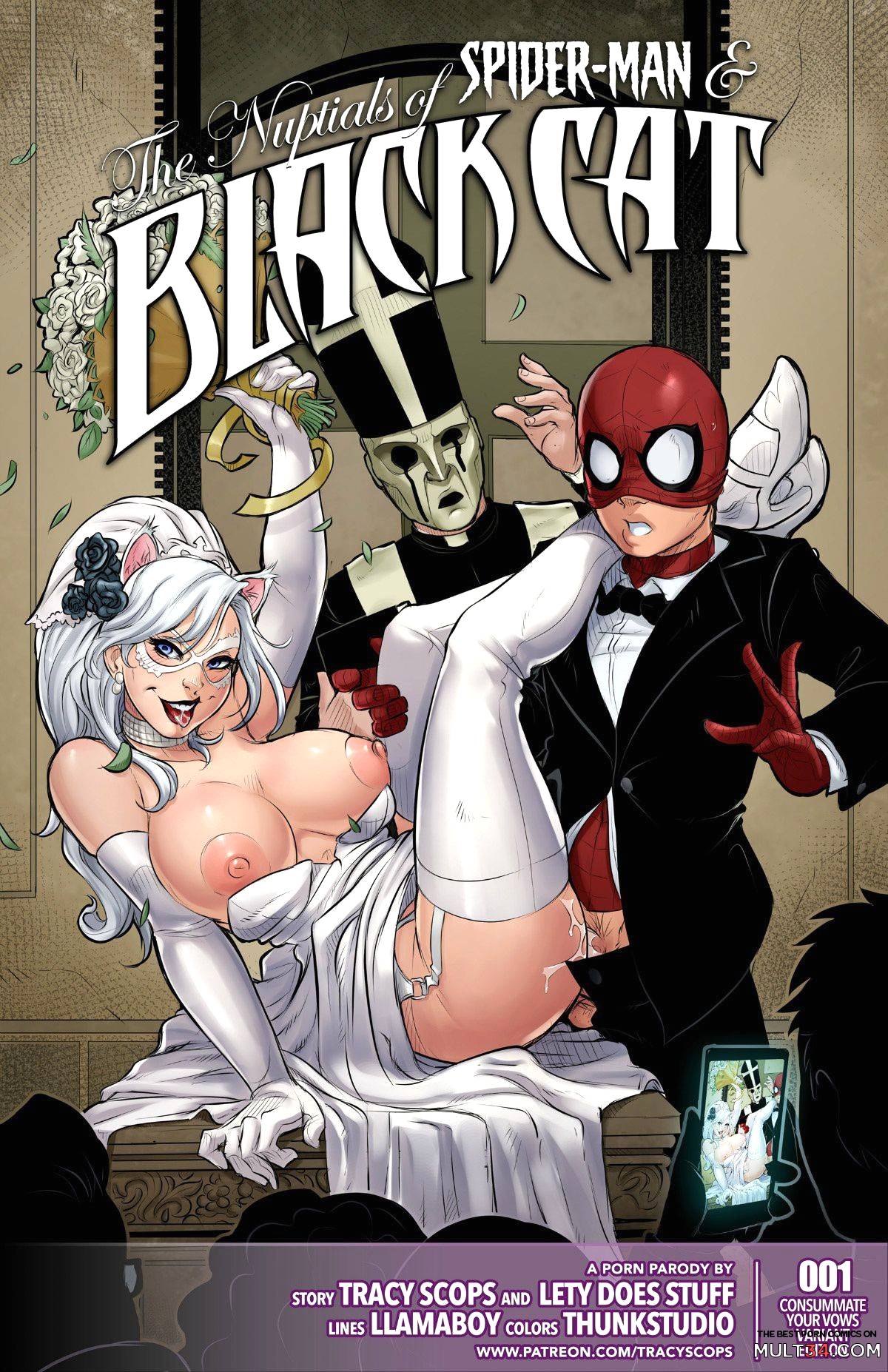 The Nuptials of Spider-Man Black Cat porn comic