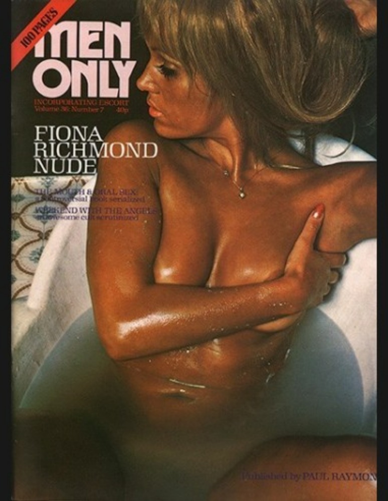Men Only Vol. 36 7 Fiona Richmond Nude Plus More... Magazin