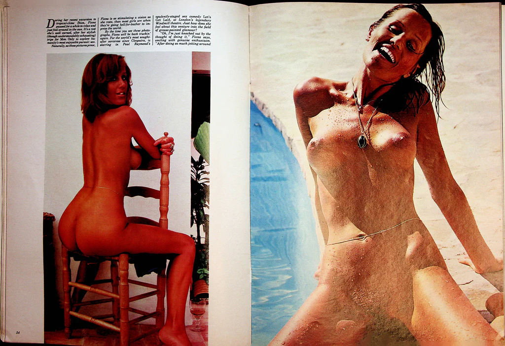 Men Only Busty Magazine Fiona Richmond vol.39 10 1974 Paul Raymond 08