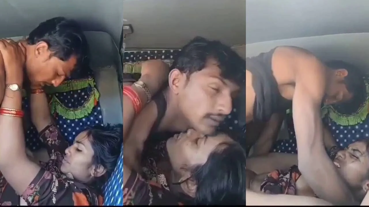 Unsatisfied village wife sex in car with hubbys Uber driver friend