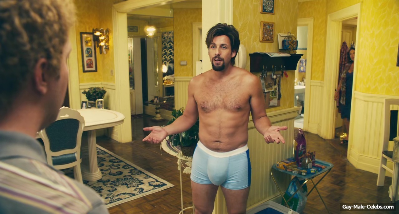 Adam Sandler Nude Ass And Huge Bulge Scenes
