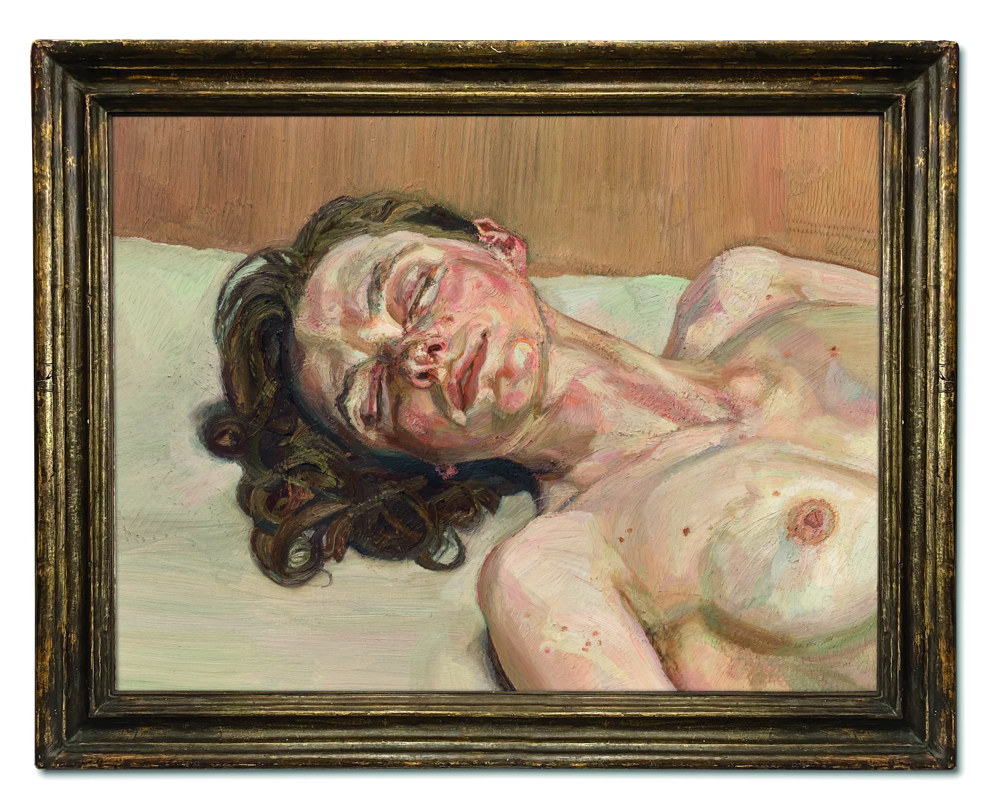 Lucian Freuds Tender Portrait Girl With Closed Eyes Offered to the Market for the First Time Having Remained in the Same CollectionSince Its Creation