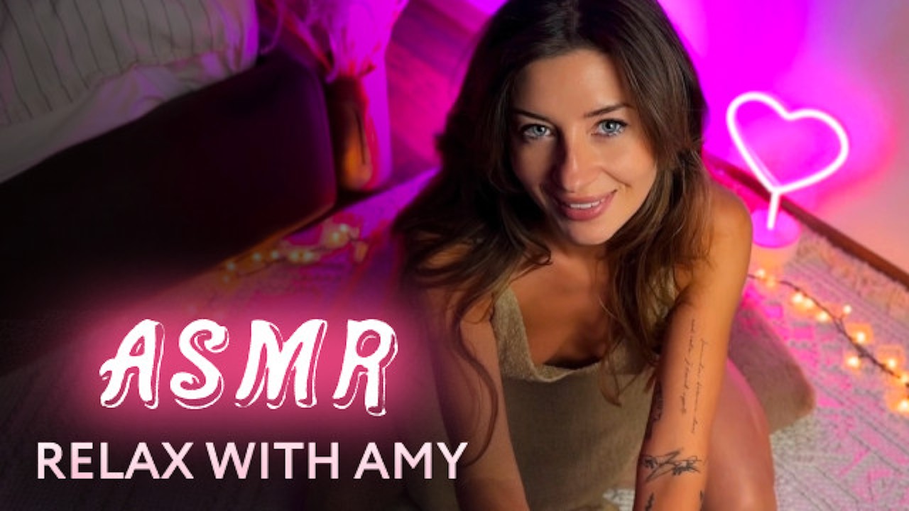 ASMR Una linda morena pequeña en vestido sexy Mic bombeando tu polla y hacerte CUM Amy Haze