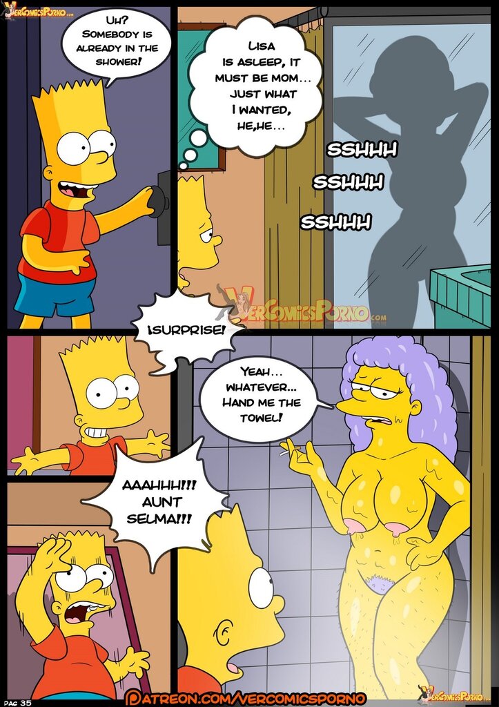 The Simpsons Old habits 8 Porn comic