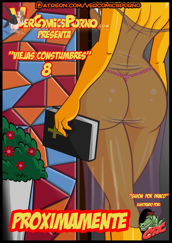 The Simpsons Old habits 8 Porn comic