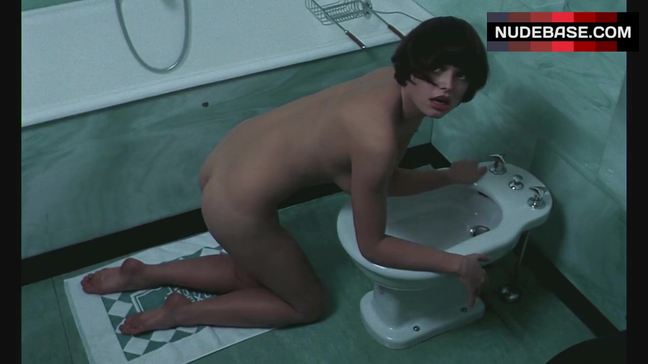 Andrea Rau Full Naked in Toilet