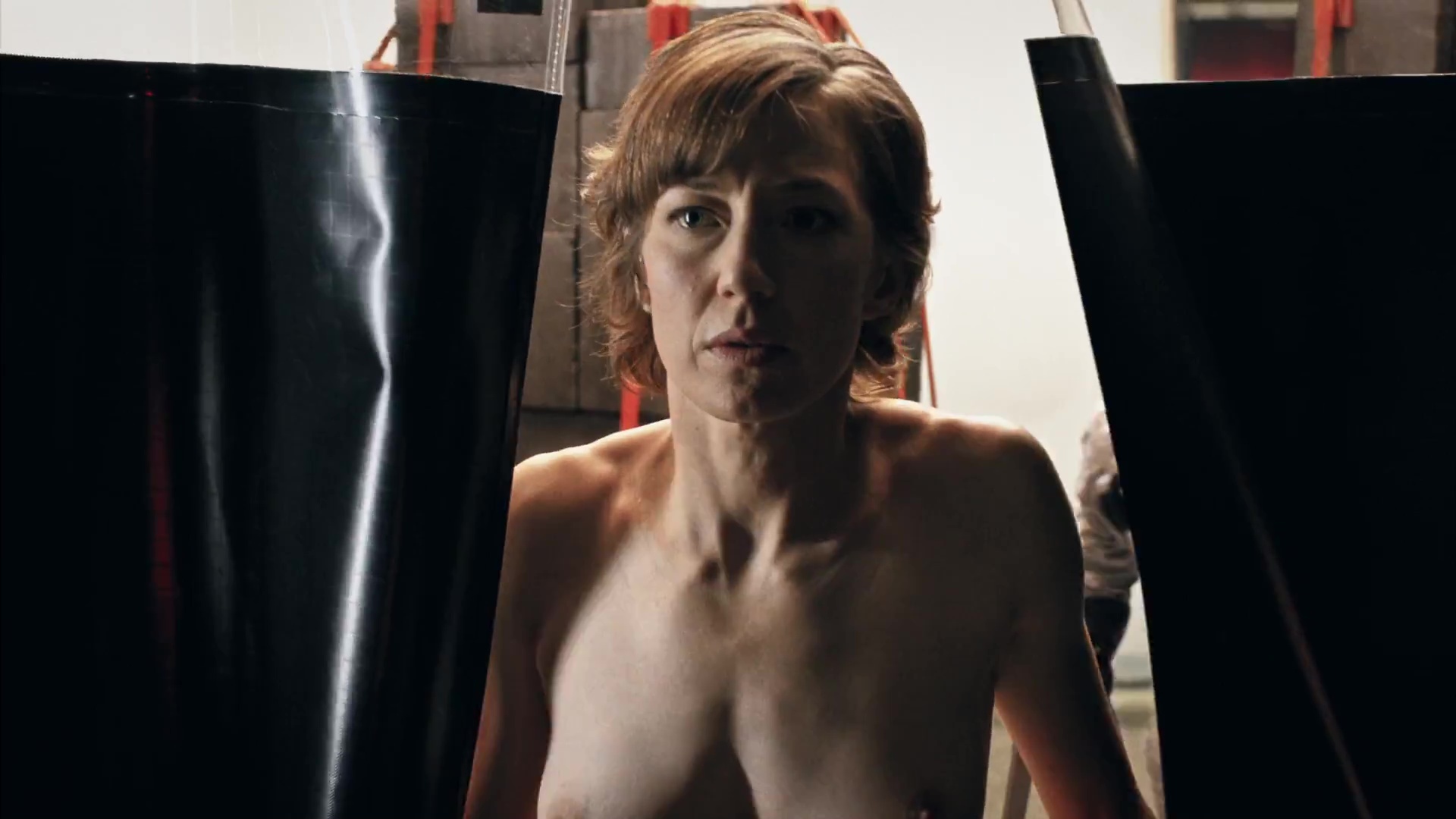 Naked Carrie Coon in The Leftovers ANCENSORED