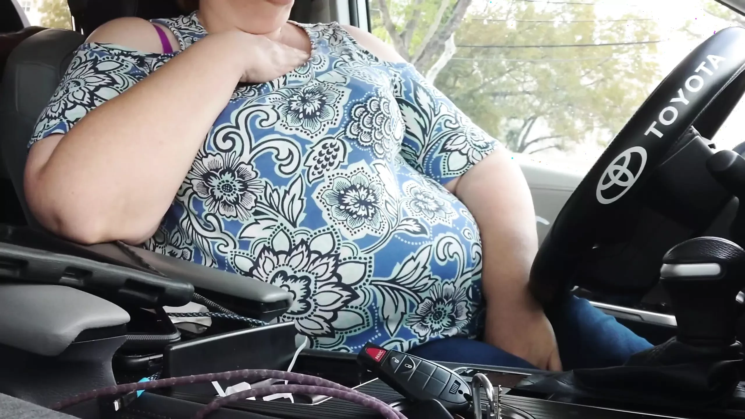 Big Ass BBW Stepmom Fucking Black Caught Publicly in Car Cumshot Compilation Big Load Blowjob