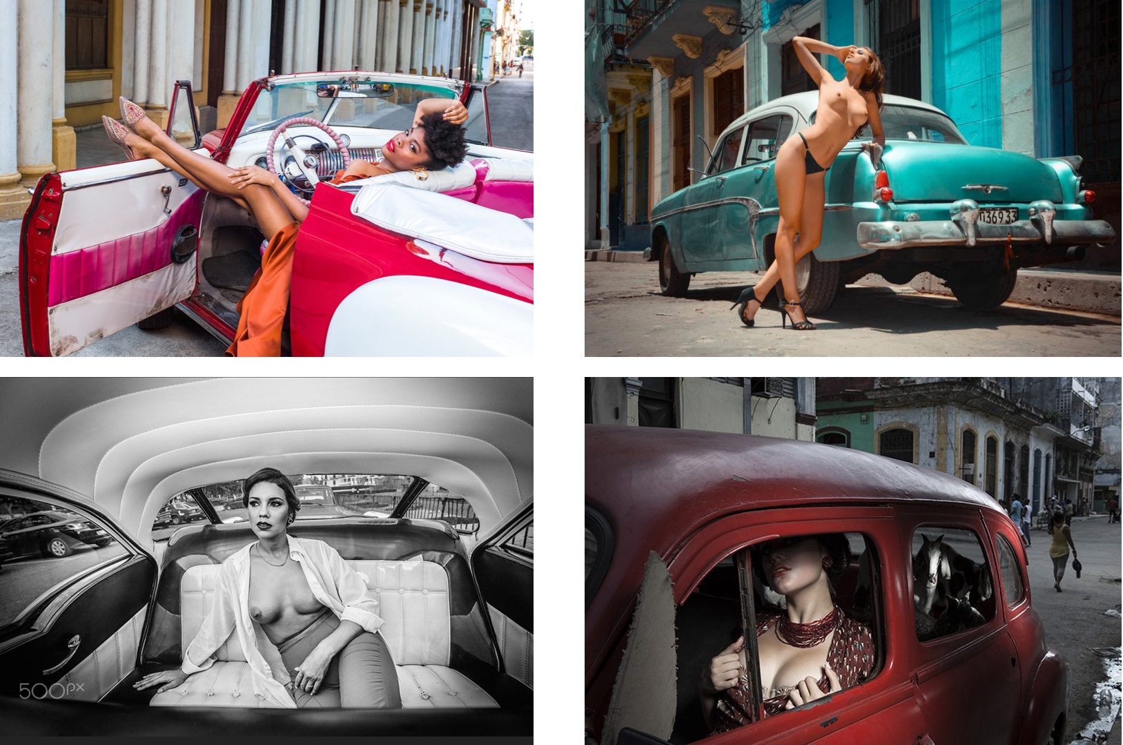 Fine-Art Nude Glamour photography in Cuba
