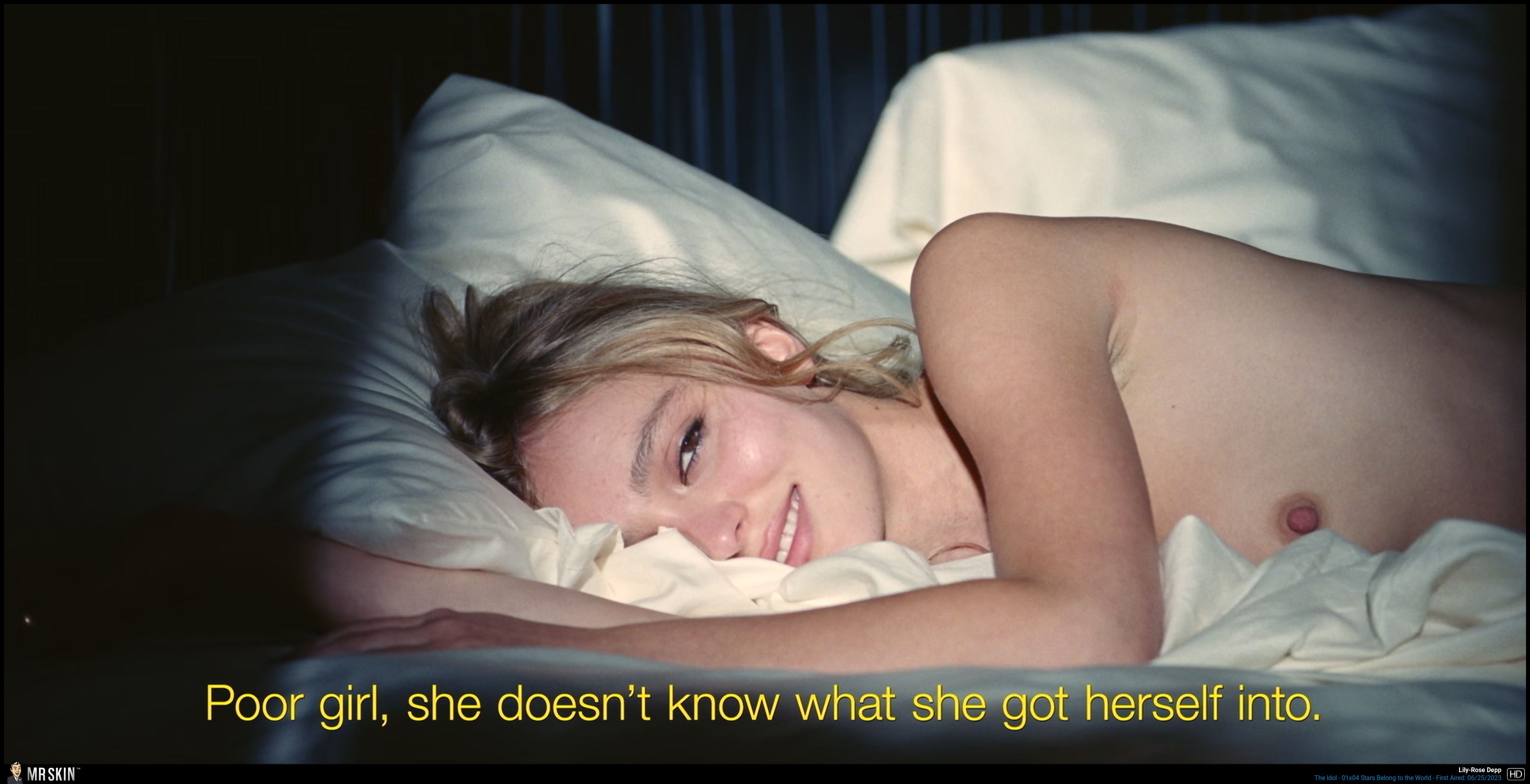 Mr. Skin on X: What if Nosferatu star Lily-Rose Depp didnt get naked in 2023s The Idol? Now thats scary!