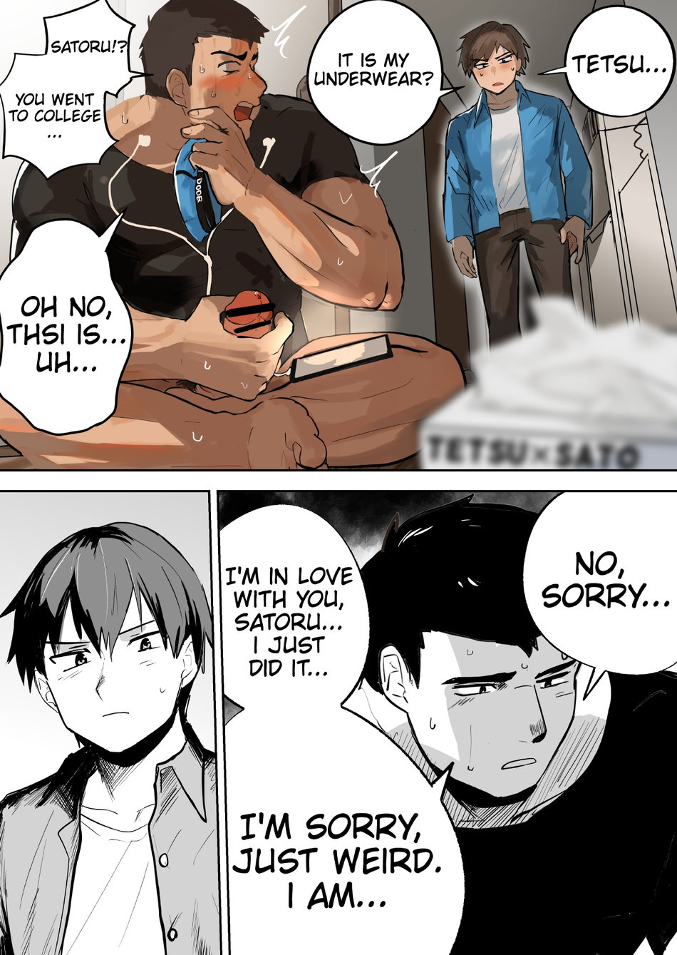 A stocky straight guy who actually loves me nhentai