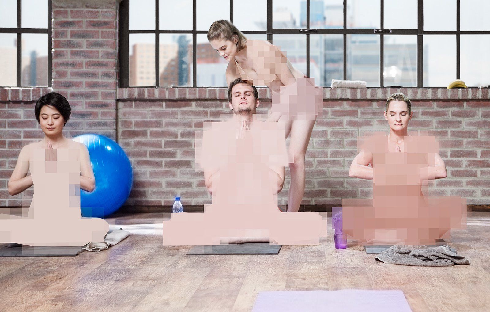 Nude Workout Class At Hanson Fitness NYC
