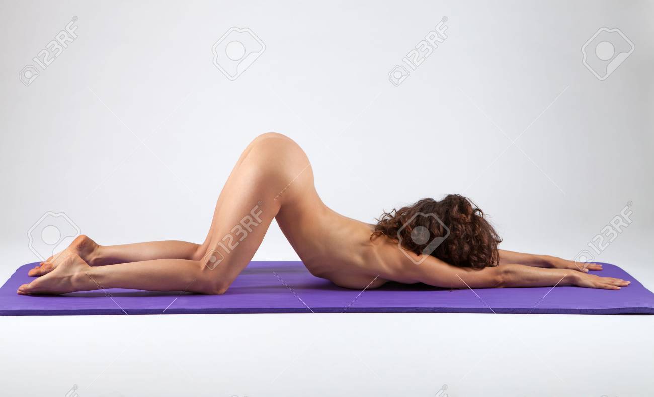 Sexy Nude Woman Doing Yoga Exercises Stock Photo Picture and Royalty Free Image. Image 48761088.