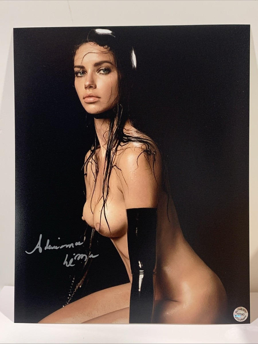 Adriana Lima Nude Adult Model Signed Autographed 8x10 photo