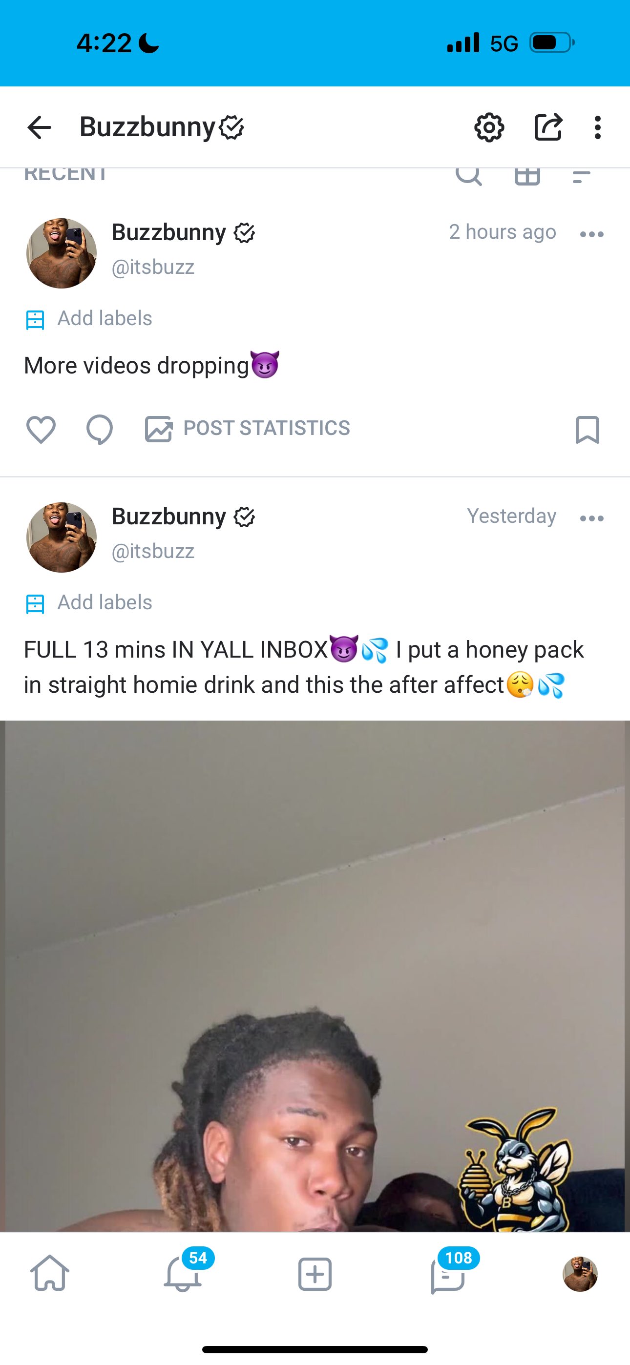 buzzbunnyyyhtx on X: VIDEO OUT NOW FULL VIDEO OF AFTER THE HONEY PACK PRANK on my straight homie.. onlyfans link below and in bio