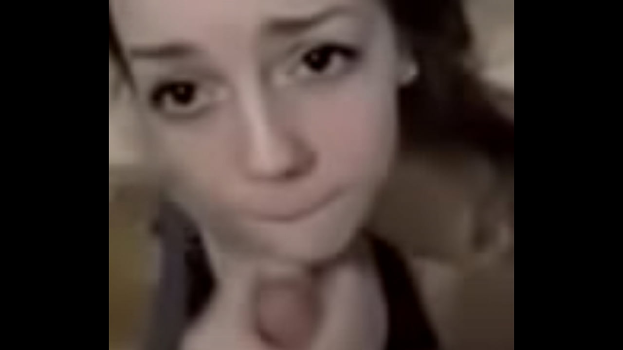 Doe eyes little tits and a mouthful of cum!