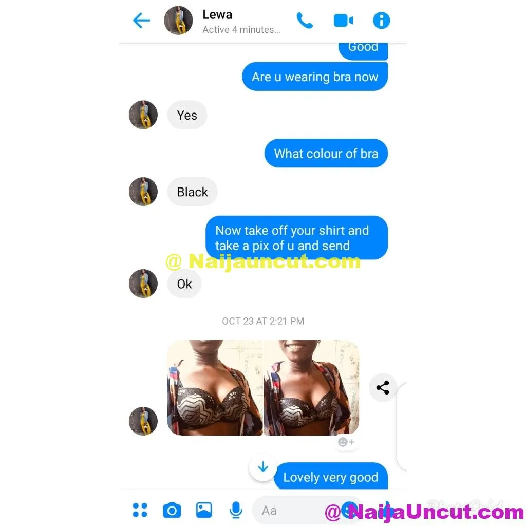 Lewa from Yoruba Girl Sending Her Nude Pictures for Money