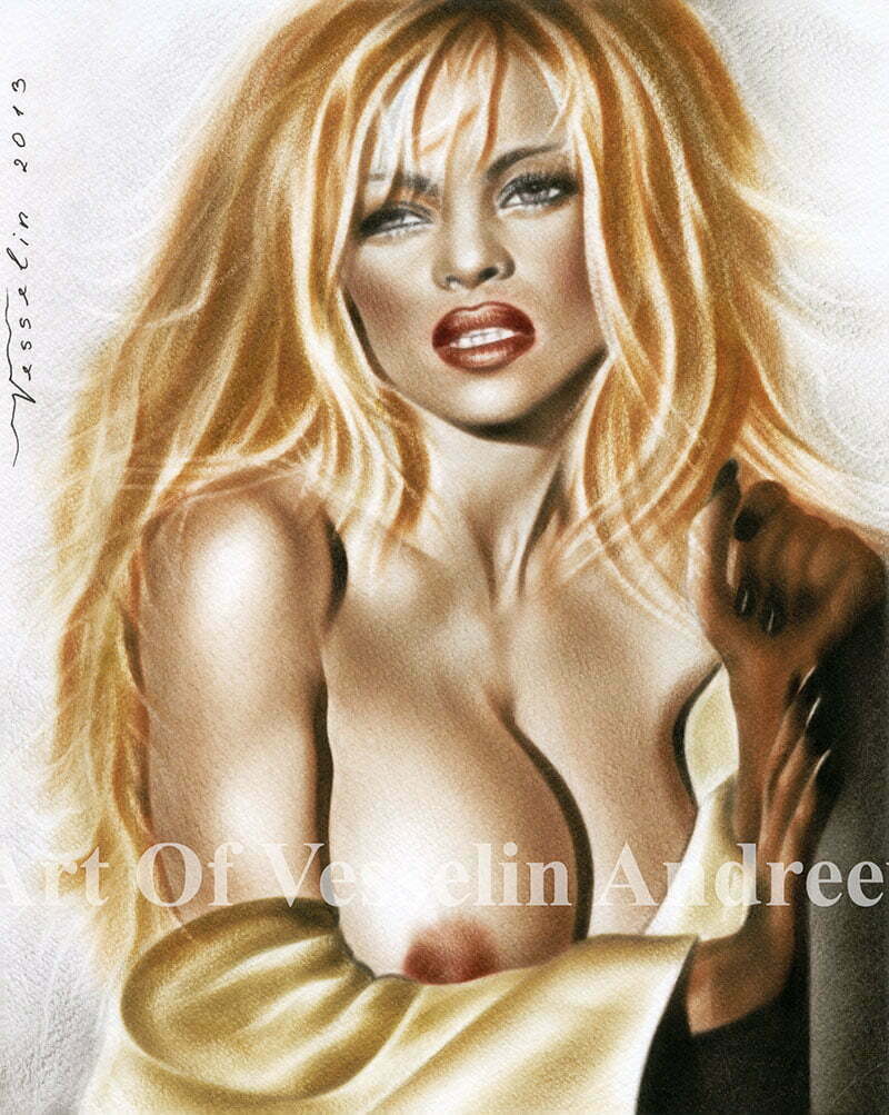 Print Of Female Nude Oil Painting