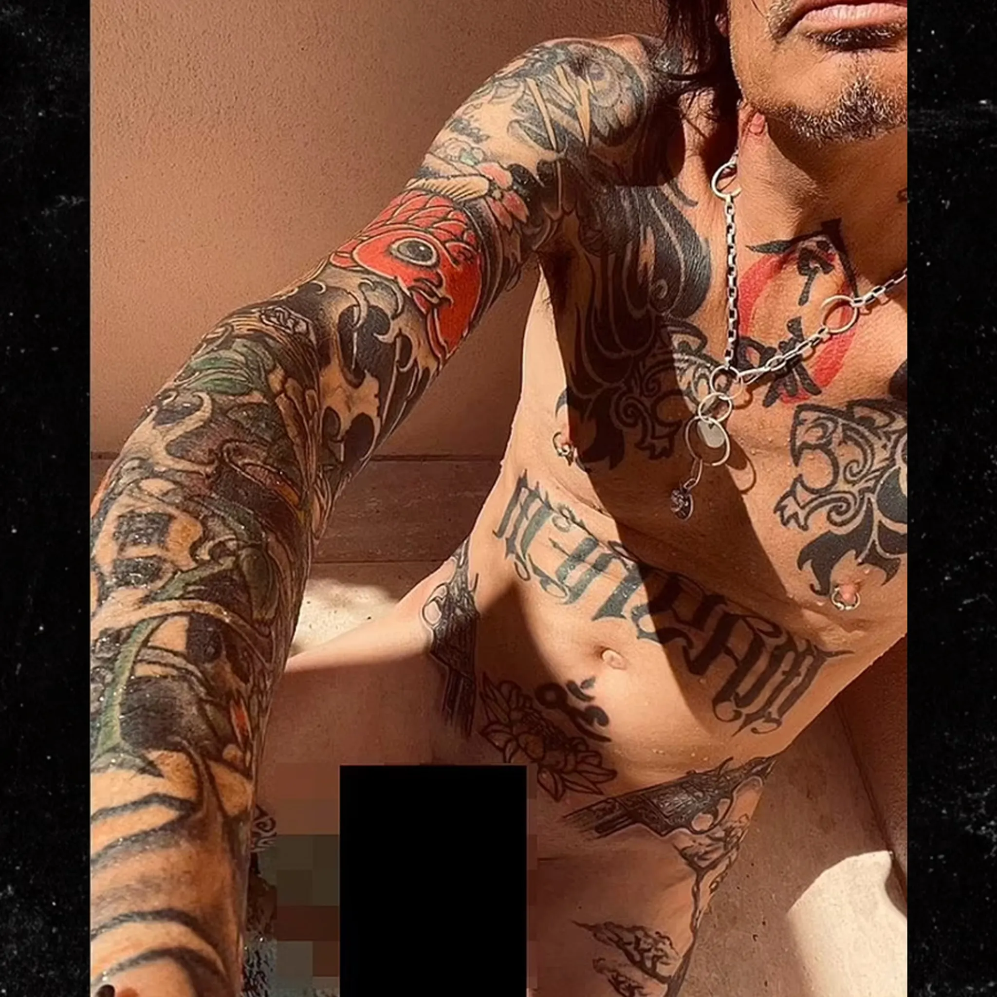Tommy Lee Post Full Frontal Nude Pic On Instagram Fans Shocked
