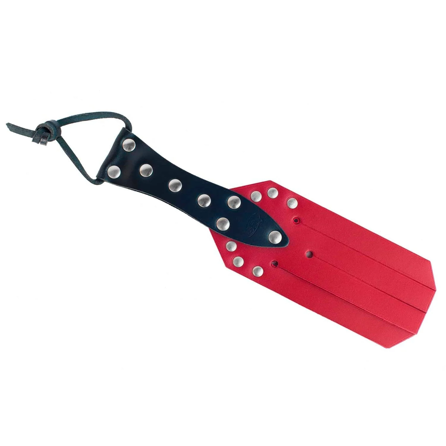 Classic Leather Tawse Double-Sided Spanking Paddle