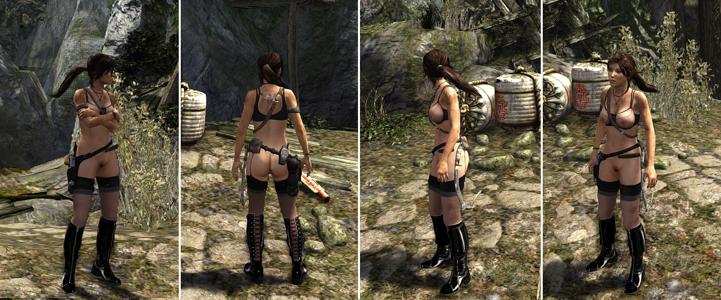 Tomb Raider 2013 Nude Mod Dominatrix Lara Version