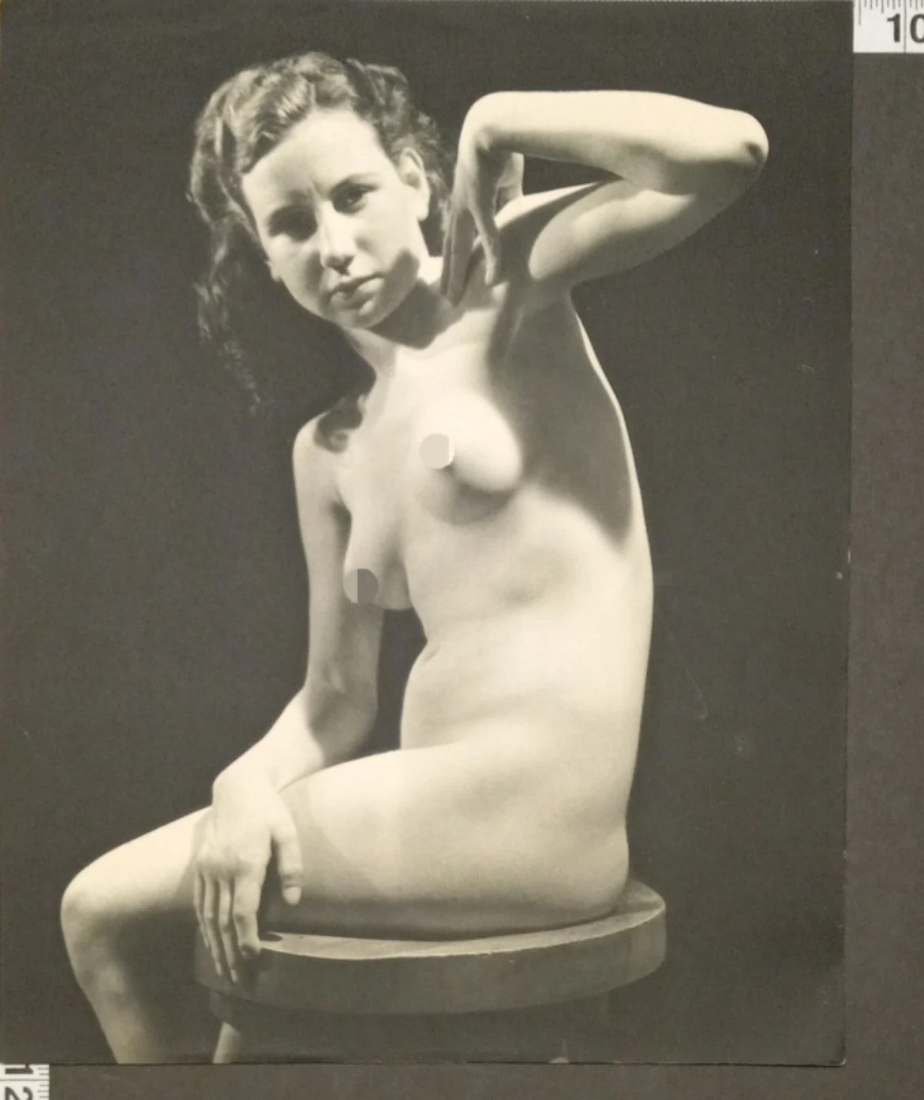 1952 photogravure by Andre Steiner From Tiranty Edition Paris Nude Woman Wall hanging
