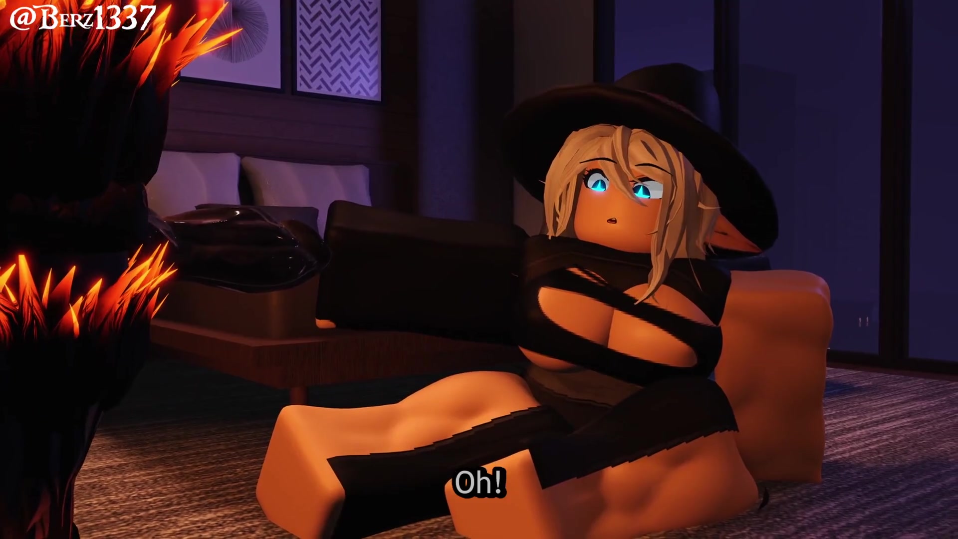 Slimy Tentacle Twisting Futa Dick Then Transforms Into a Beast Roblox Sex Video Clip