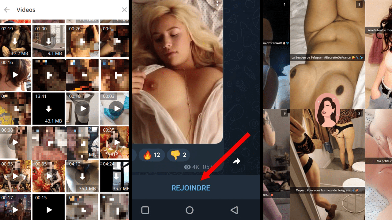 The best Telegram sex tape accounts