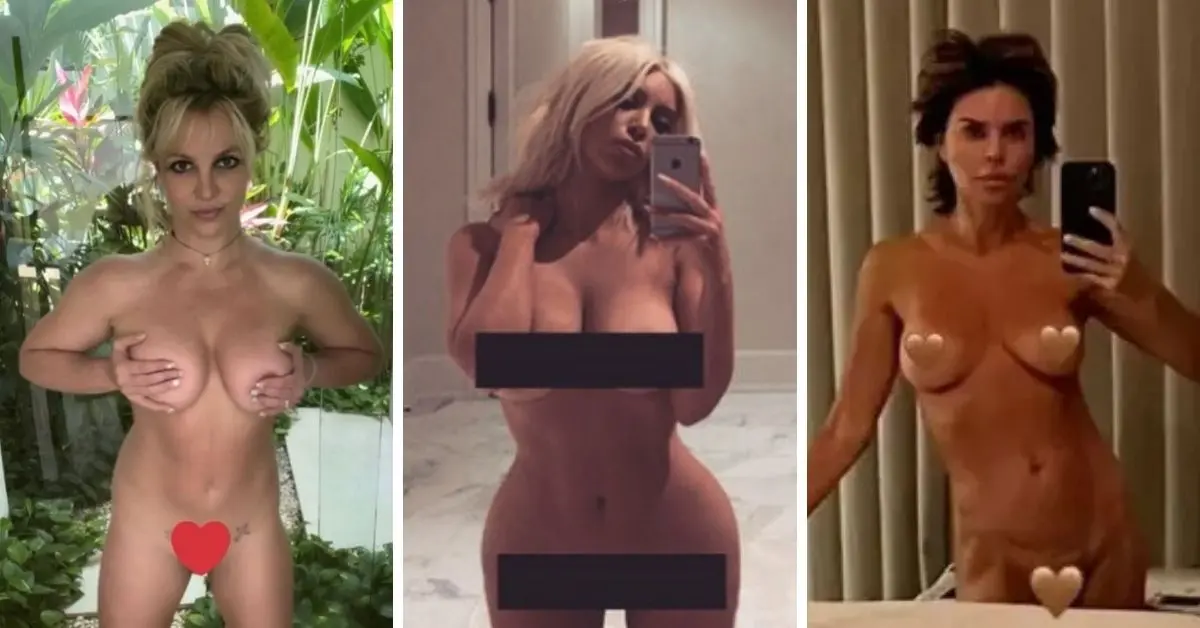 Raciest Celebrity Photos: Kim Kardashian Lisa Rinna Madonna More