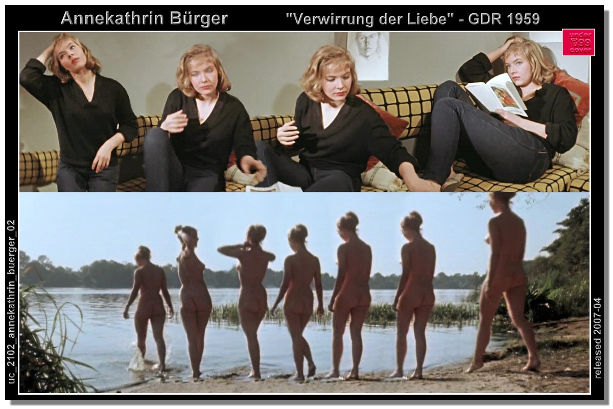 Naked Annekathrin Bürger in Verwirrung der Liebe ANCENSORED