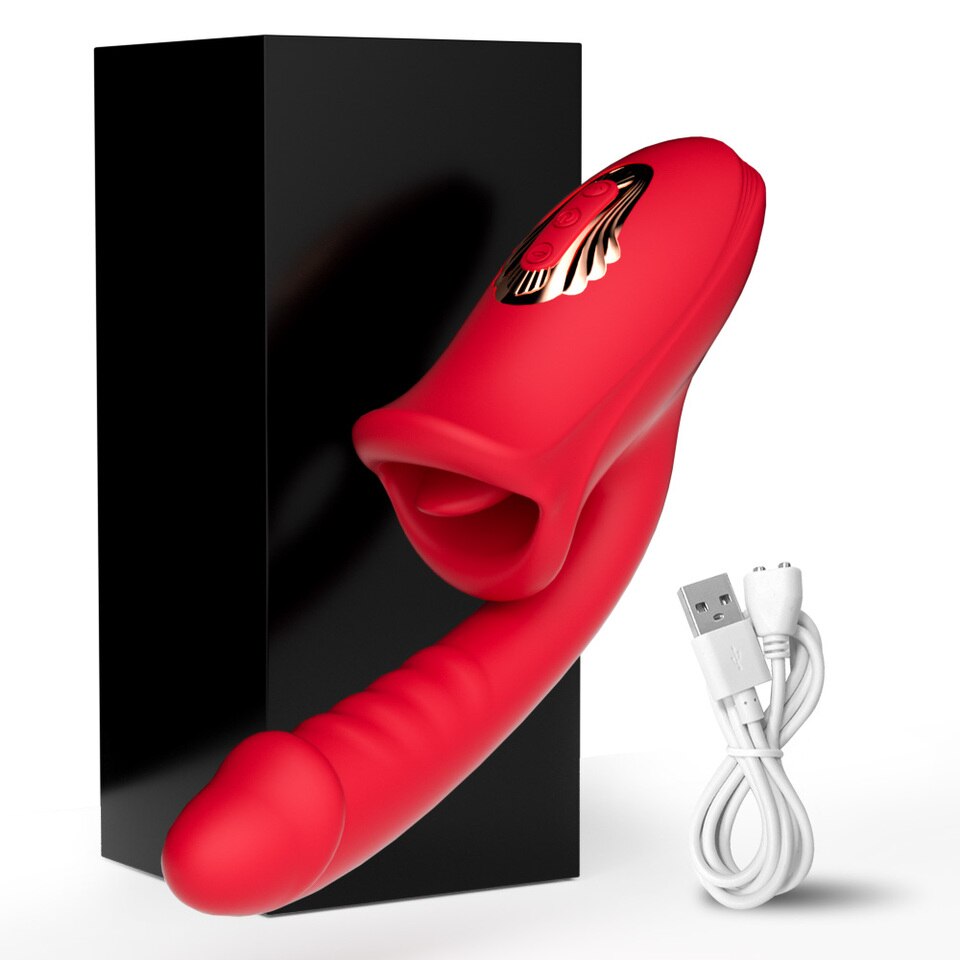 G Spot Tong Dildo Vibrator