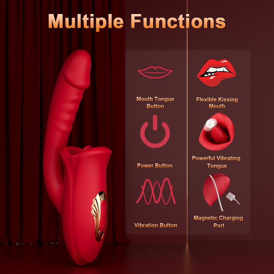 G Spot Tong Dildo Vibrator