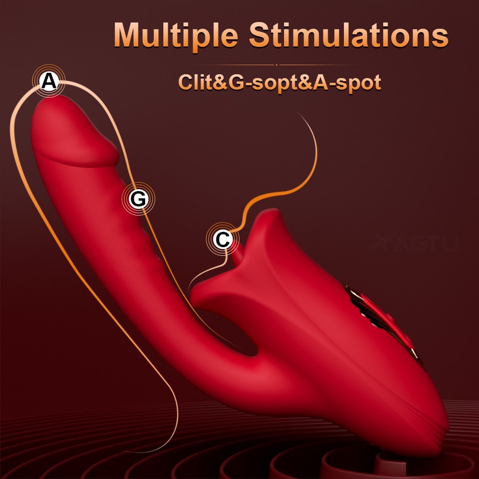 G Spot Tong Dildo Vibrator