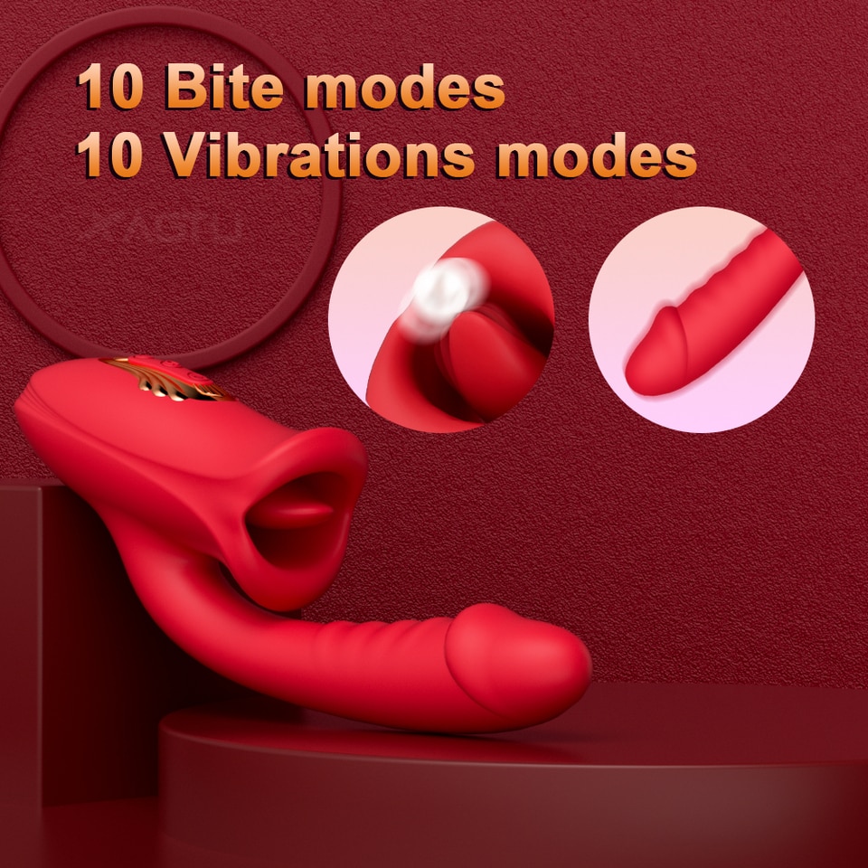 G Spot Tong Dildo Vibrator