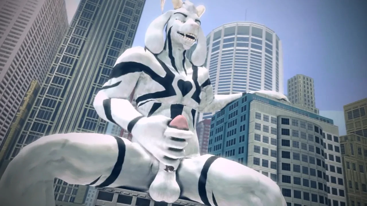 Giant furry bunny fun