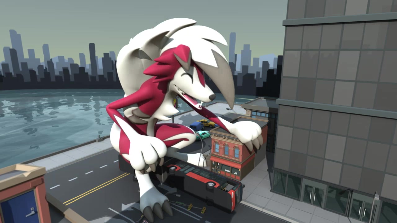 Furry: Midnight City Buttstop