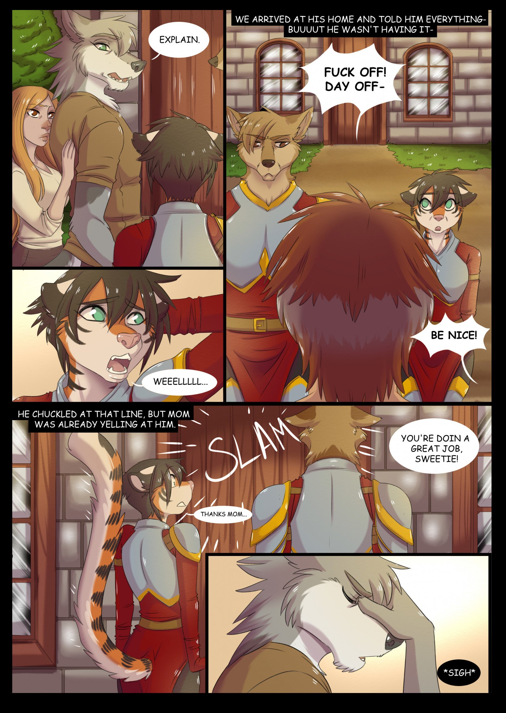 Howl in the City ongoin comic porn