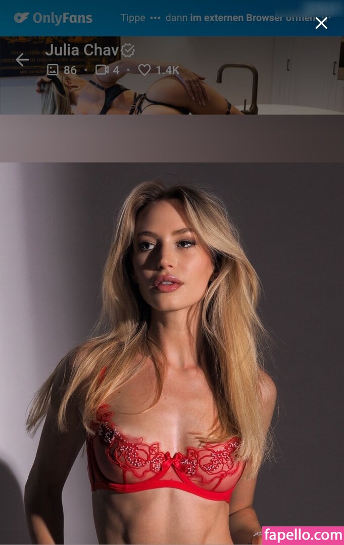 Julia Chavanne juliachavanne Nude Leaked OnlyFans